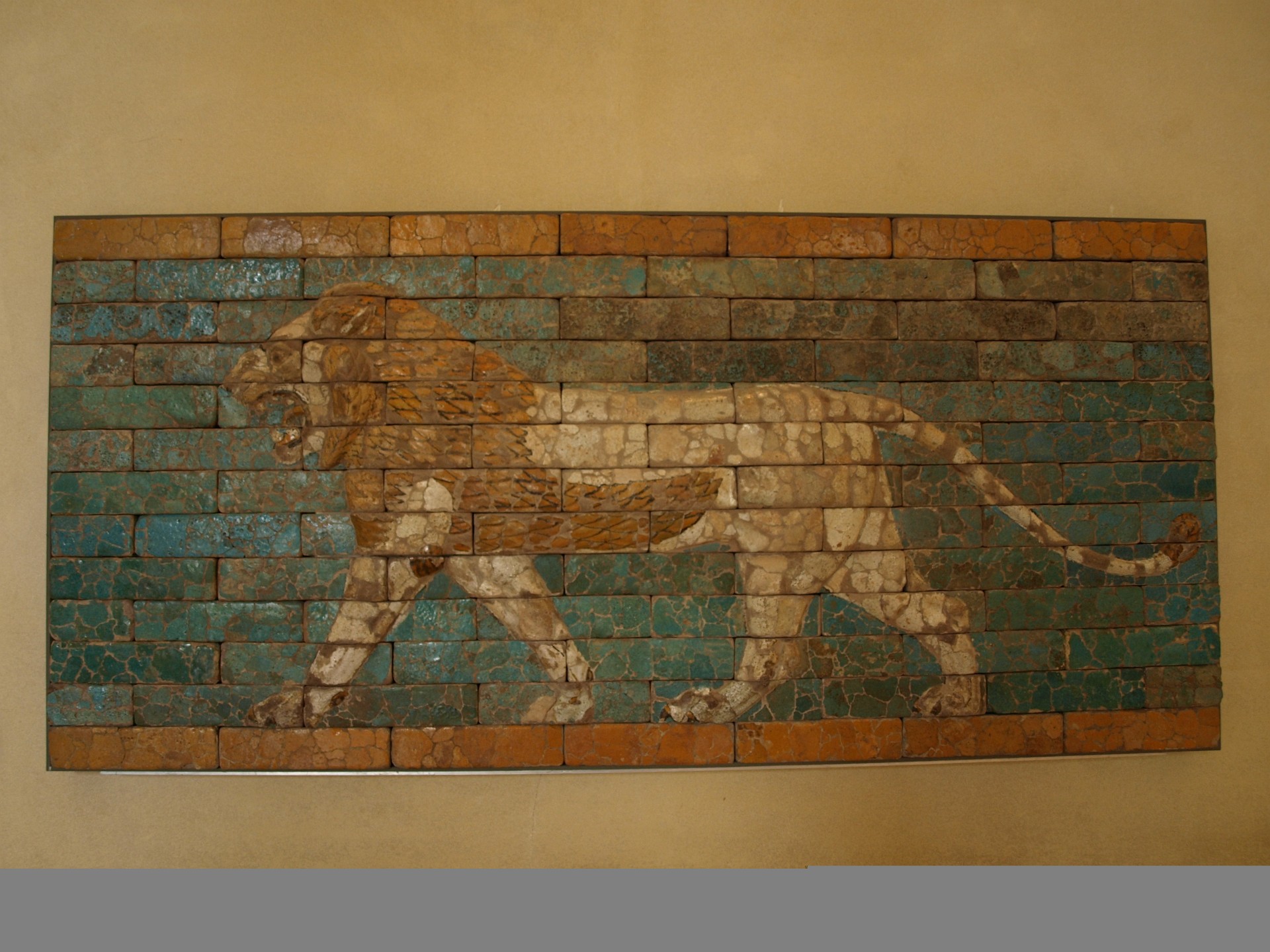 Babylonian Lion in Brick